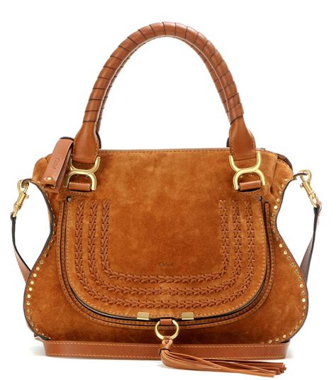 chloe marcie handbag review|chloe marcie suede.